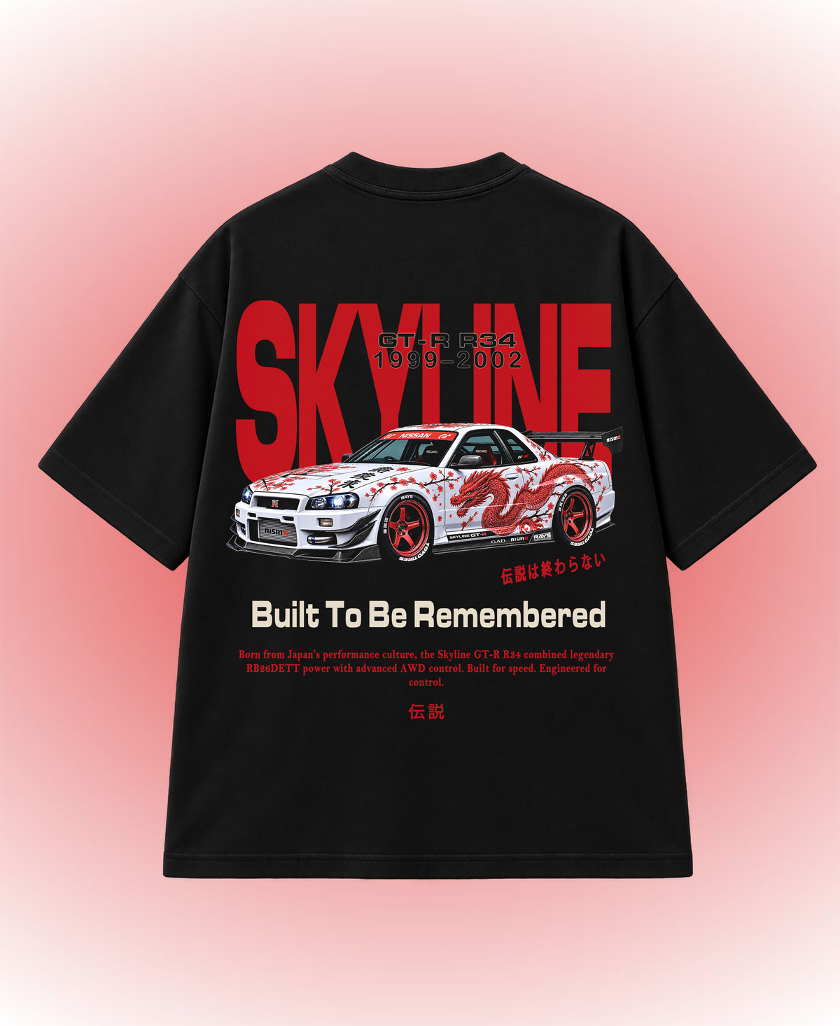 R34 LEGACY Oversized Tee